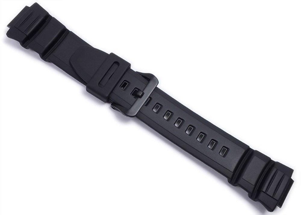 Casio Watch Strap Band Resin Band Black for W-S220-1 W-S220-9