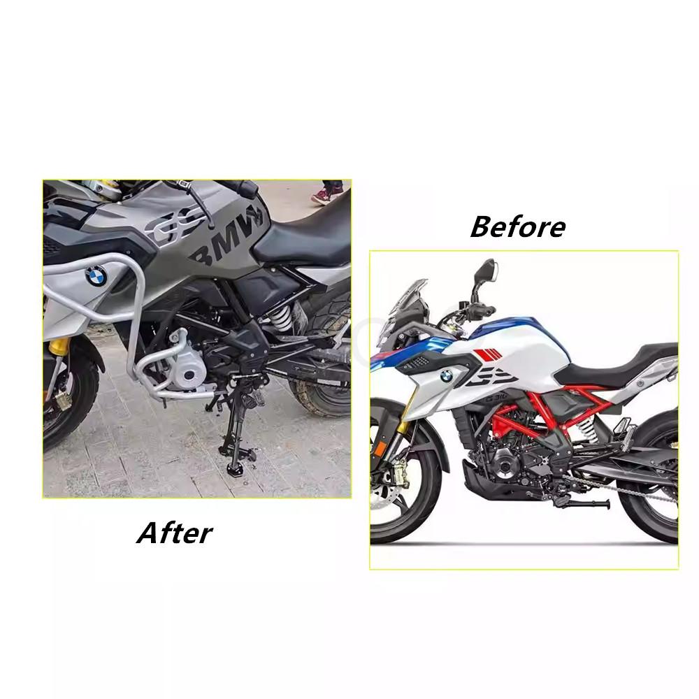 For BMW G310GS G 310 GS Motorcycle Retrofit Accessories Middle Kick Stand Support Parking Frame Bracket Center Kickstand Holder
