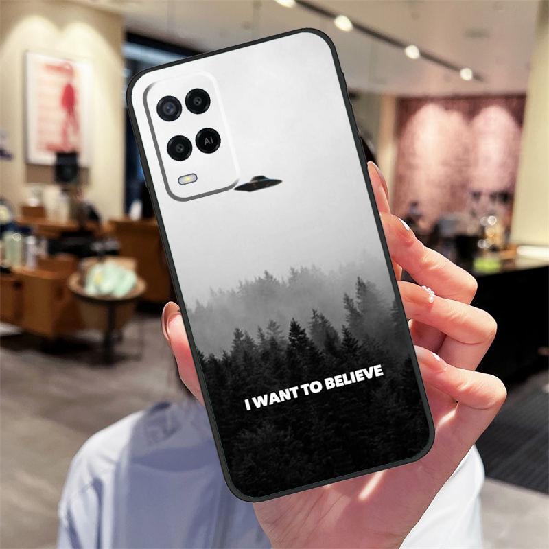 The X Files I Want to Believe Case For Oppo A94 A54 A40 A60 A80 A98 A78 A18 A38 A58 A16 A76 A96 A17 A77 A74 A57S A15 Cover