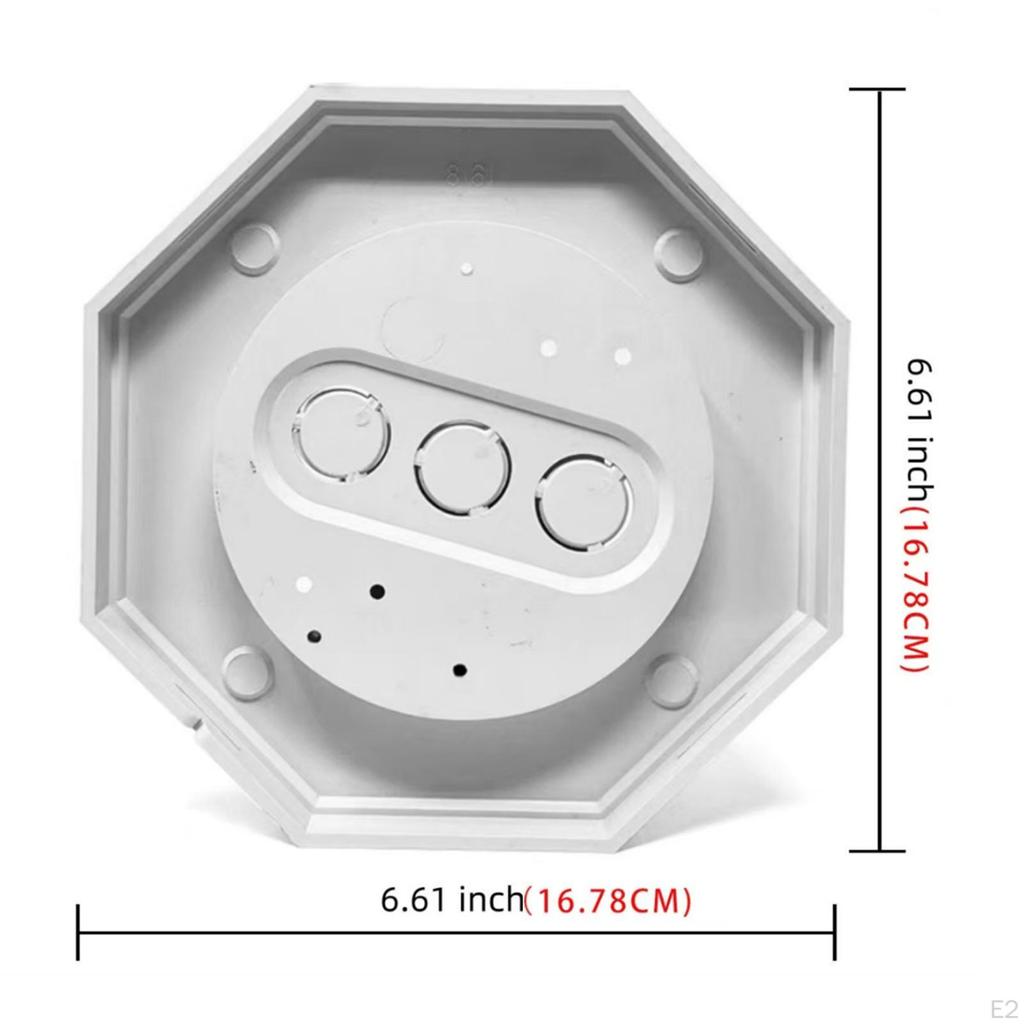 8161 5 Mounting Kit for Outdoor Lights, Easy Installation, Light Block Walls
