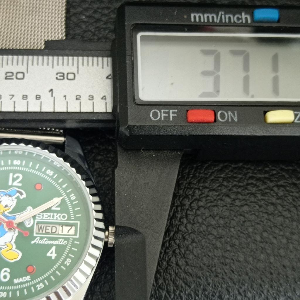 REFURBISHED SEIKO AUTOMATIC 6309A JAPAN MENS VINTAGE GREEN DIAL WATCH a443117-1