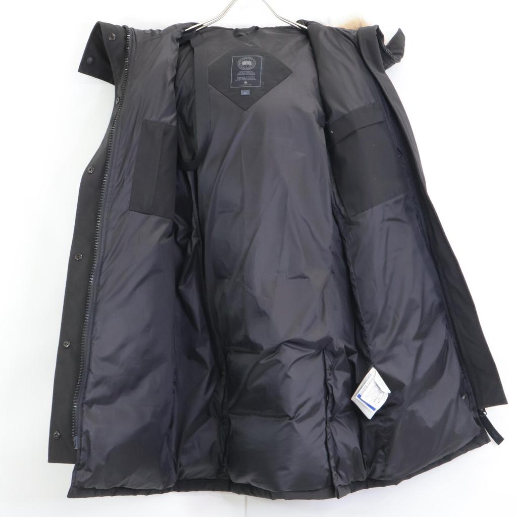 CANADA GOOSE 3802LB Black SHELBURNE PARKA coat S blackUsed