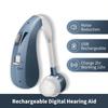 Rechargeable BTE Hearing Aid for Elderly - English Version