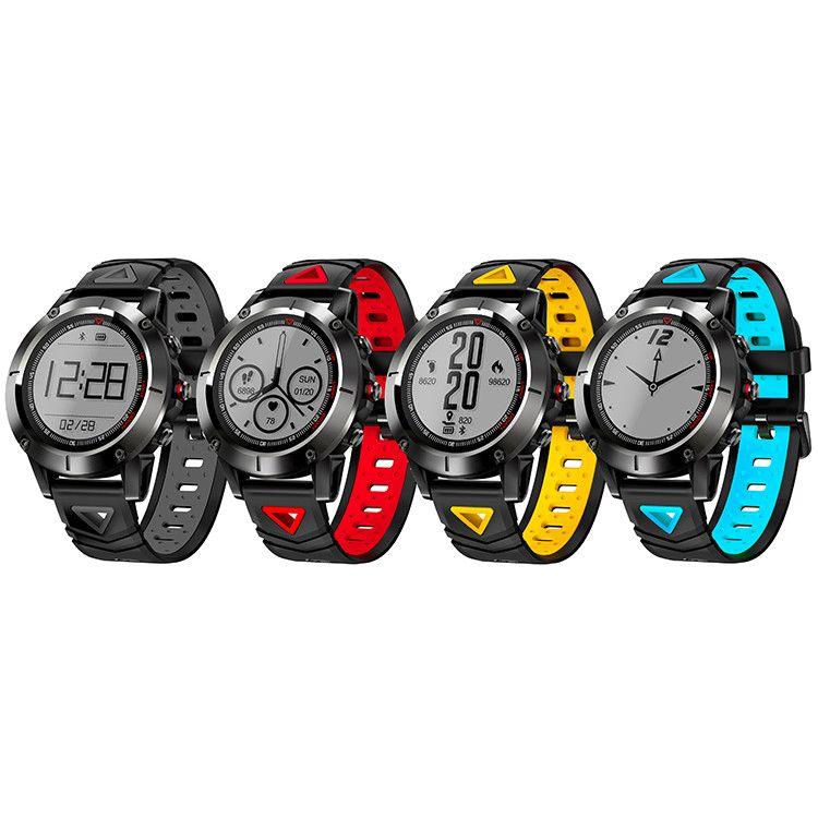 Smartwatch con GPS, Frequenza Cardiaca, Pressione Sanguigna, Orologio Sportivo GX-BW345 Blu blu