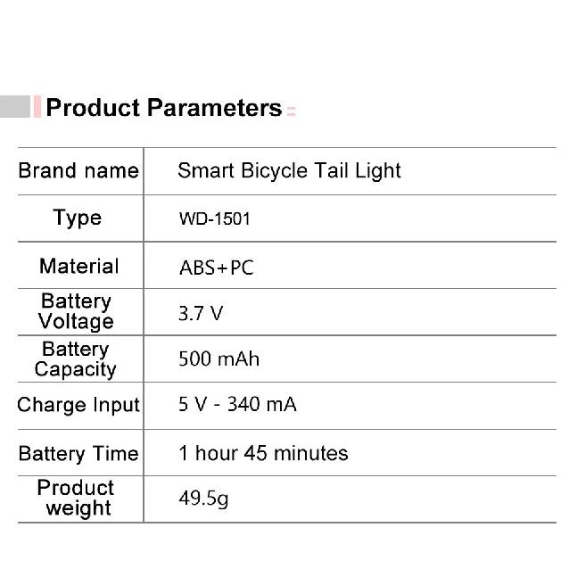 X-TIGER LED Bike Tail Light 6 Mode IPX5 Waterproof Super Bright USB Rechargeable Rear Bike Red Light Warning Bicycle Lights