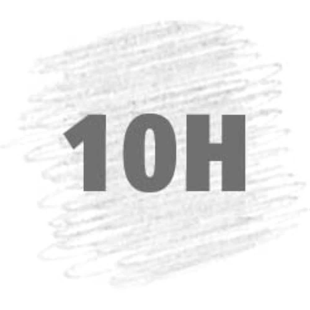 12 Staedtler Pencils, 10H, Marsurmograph, Writing Drawings, 100-10H*12