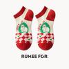 5 Pairs of Women's New Summer Thin Non Slip Breathable Shallow Mouth Invisible Short Boat Socks