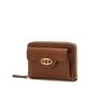 ATHE VANESSABRUNO Double A Brown Zipper Card Wallet Aaho6F855W2