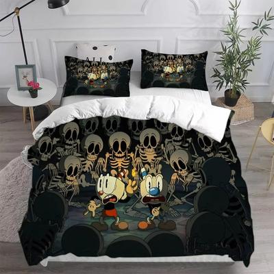 Game Cartoon Cuphead  Duvet Cover Bedding BoyGirl Bedroom Decoration Children-Gift Single Double Large Size Duvet Cover