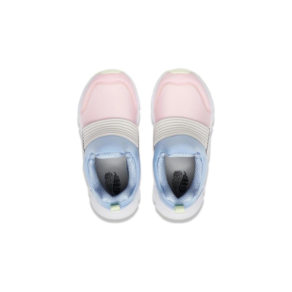Li-Ning Cloud Shock Absorption Rebound Lightweight Non-Slip Casual Shoes Kids Shoes Pink Blue YKNR156-6
