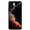 Funda de Dibujos Animados Para OPPO Reno 14 Pro Funda de Teléfono Suave de Silicona Para OPPO Reno14Pro Negra TPU Protectora Carcasa Trasera Mármol Para