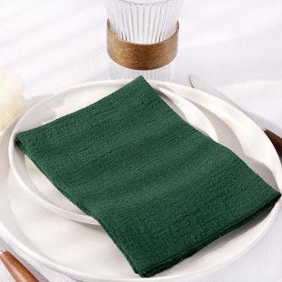 10 Stück Baumwollstoff Servietten Essensservietten Großhandel Waschbar 11,5"×11,5" Für Vintage Hochzeit Party Babyparty Brautparty Geburtstag