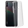 Case and Neck Strap for Huawei P40 LITE E - Transparent Soft TPU Adjustable Black Cord Phonillico®
