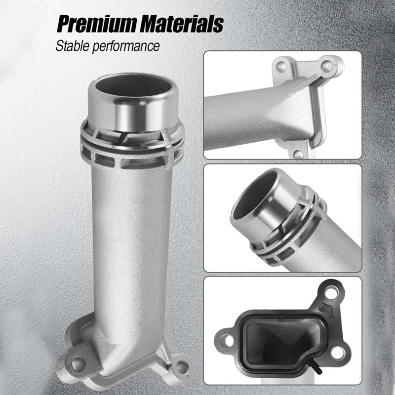 11127810707 Precise Aluminum Car Engine Cooling Pipe Adapter for BMW 1 3 5 Series X1 X3 X5 X6 Block Water Pipe Joint DIY