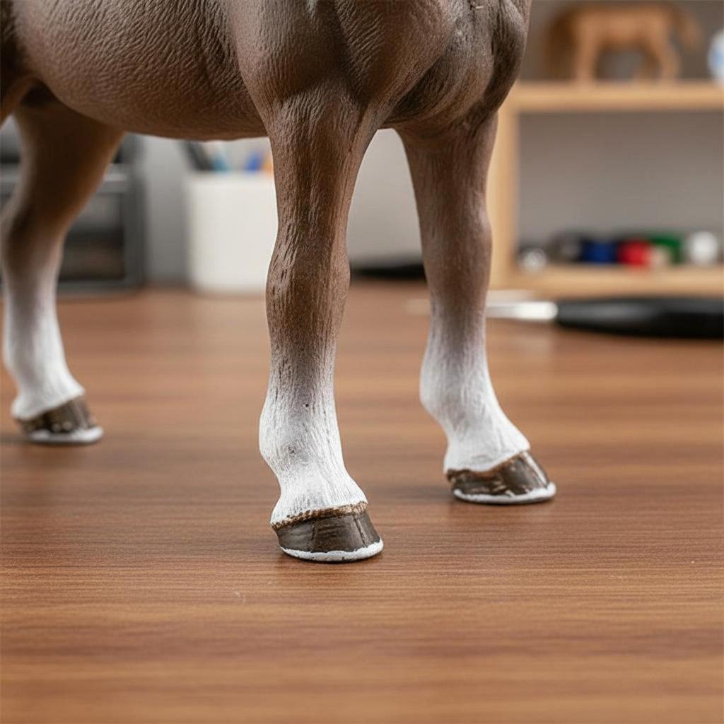 3 Pieces Mare Figures Horse Statue Model Collectible Educational Toy Defined Textures Careful