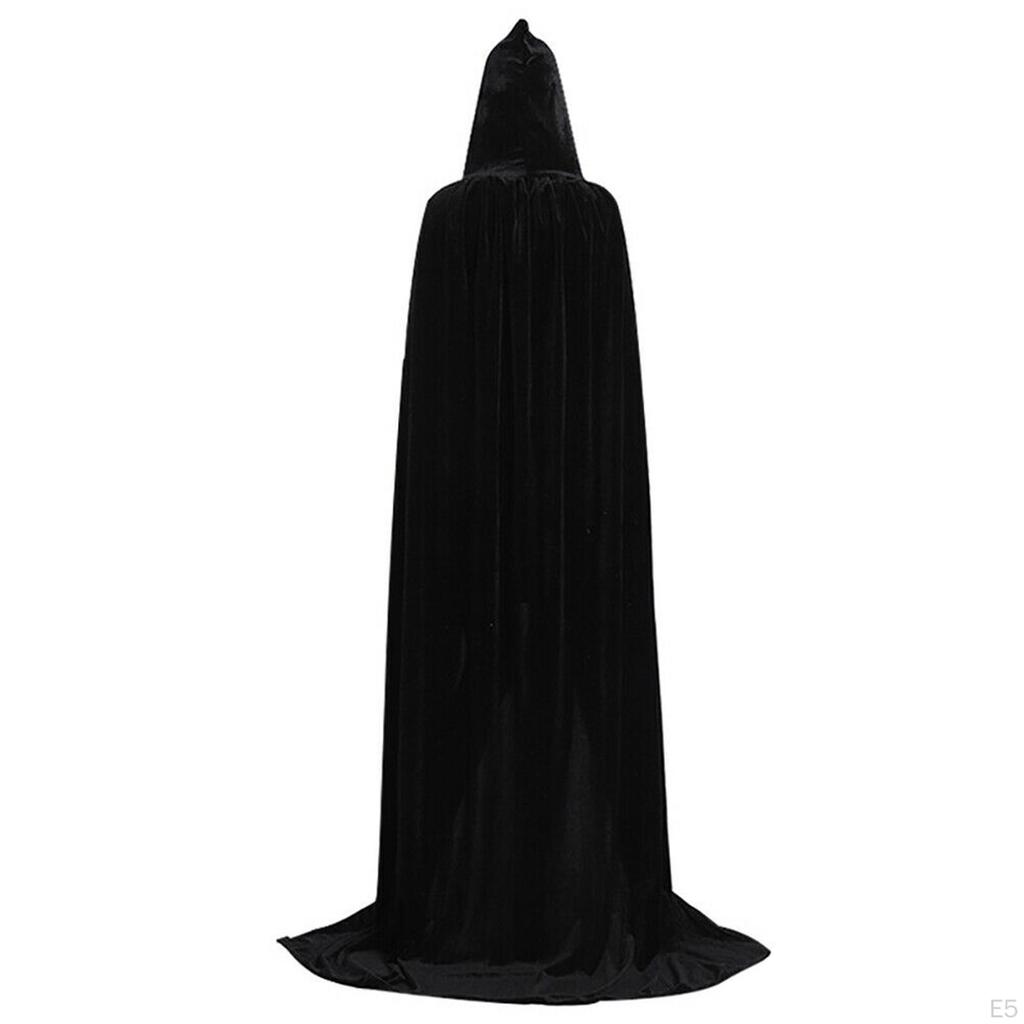 ed Cloak Wizard Costume Medieval Gothic Cos Capes for Unisex Party Stage Performance Festival
