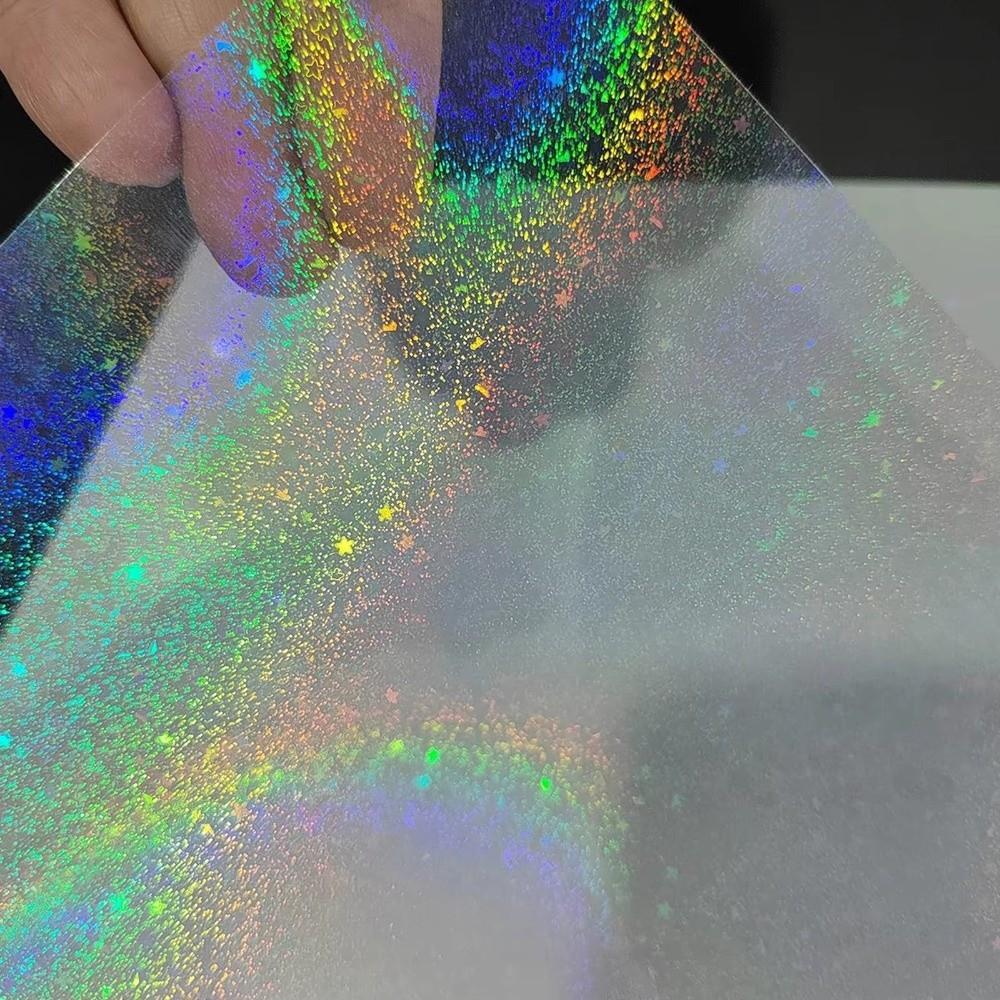 5Pcs Waterproof Laminating Sheets Self Adhesive Cold Lamination Film  Card Photo