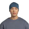 Buff Merino Midweight Hat Beanie, Unisex blue Cap