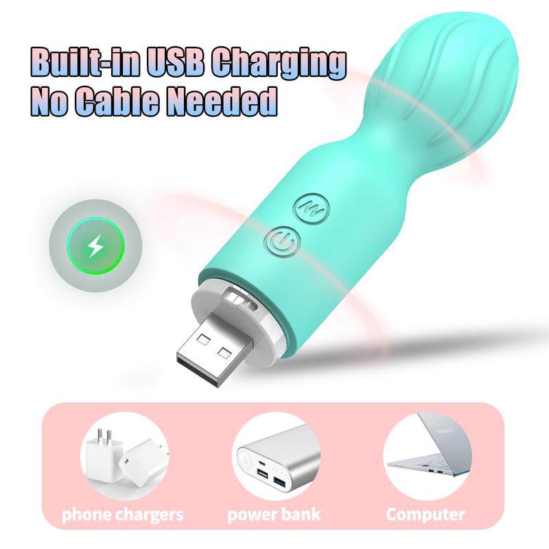 Mini AV Vibrator Female G Spot Vibration Vagina Anal Clitoris Stimulator Dildo Vibrator Adult Sex Toys for Women Masturbation
