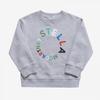 Stella Mccartney Tt4r60 Z0453 905 Round Logo Kids Sweatshirt