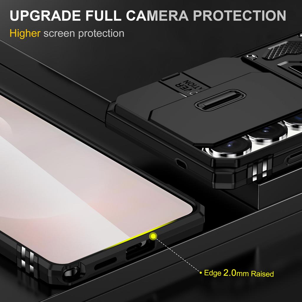 Finger Ring Holder Cell Phone Case for Samsung Galaxy S26 Ultra S25 Plus S24 FE S23 S22 S21 Ultra A57 5G A17 A37 A56 A36 A16