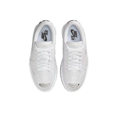 Jordan Air Jordan 1 Low Brooklyn White HF3184-100 Women's Size