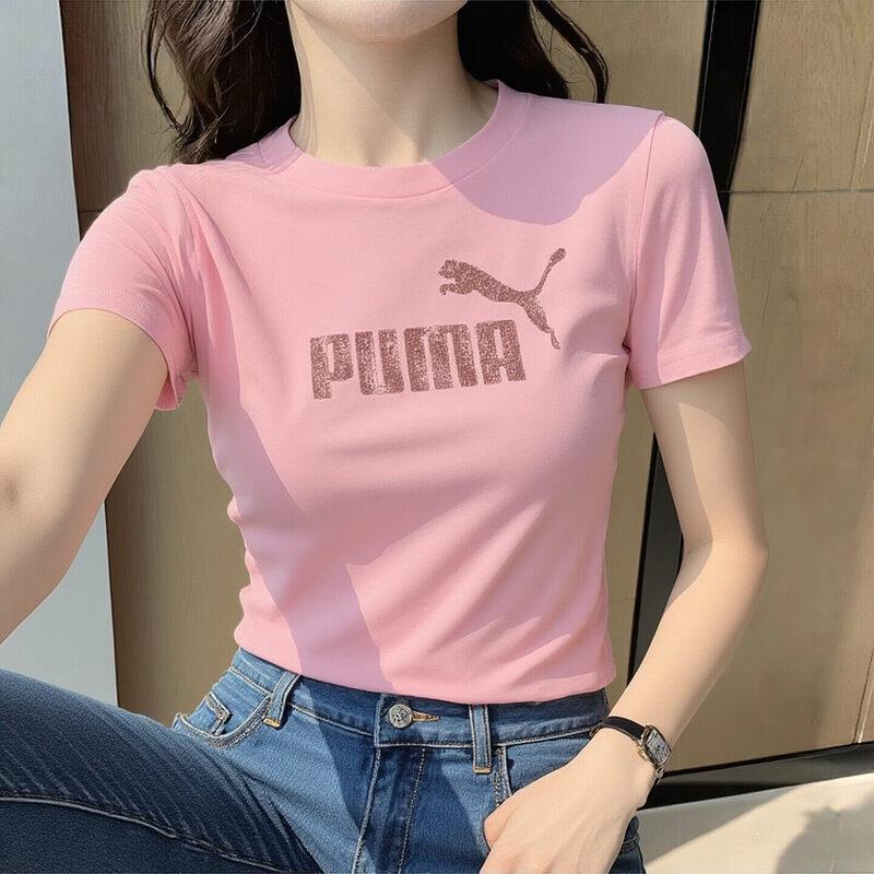 PUMA Women s Short Sleeve Sport T-Shirt L роза розовый