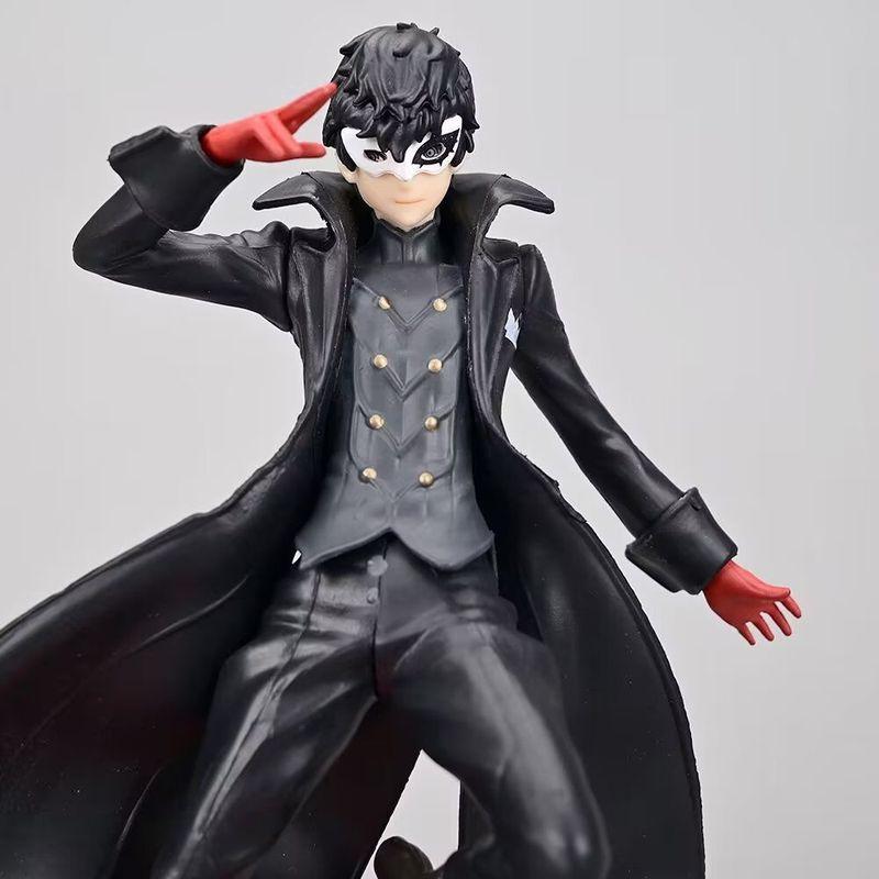 17cm Pop Up Parade Persona Joker Amamiya Ren Strange Thief Clothing Model Ornament Anime Figure Doll Pvc Statue Kids Toys Gifts Kid Friendly