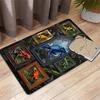 Frog Collection Pattern Rug Floor Mat for Living Room or Bedroom Soft and Comfortable Carpet a Gift for Birthday and Holiday.