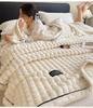Golden Turtle Thick Double-Sided Velvet Blanket - High Gram Weight, Multifunctional Sofa Throw