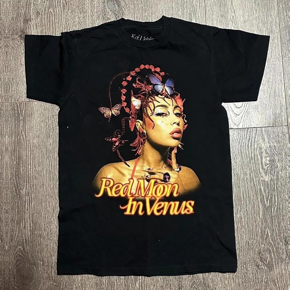 Kali Uchis T-shirt from her Red Moon in Venus tour Unisex T-Shirt XXL