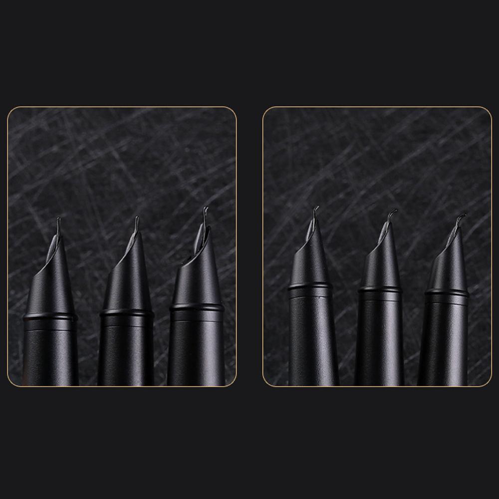 Student Pens with Interchangeable Ink Bags, Small Upturned Tips, Curved Tips, Practice Ink Pens, Signature Pens, Student Stationery, Office Supplies