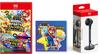 Super Mario Party Jamboree Nintendo Switch 2 Edition Jamboree TV 2 Genuine Nintendo Switch 2 Camera Set of 3 Holographic Stickers + -Switch &