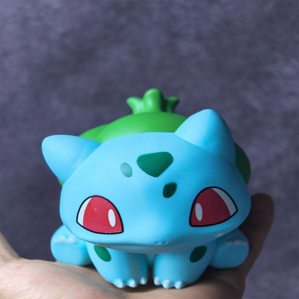 9cm Pokemon Anime Model Bulbasaur Doll Collection Figure Action Toys Model Decoration Kids Birthday Gift Long Lasting