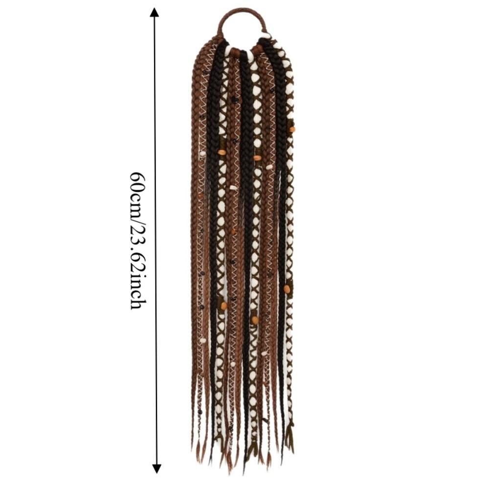 15Strands Handmade Dirty Braids 24Inch Boxing Hook Needle Hairband Party