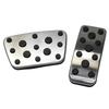 2Pcs Kit Car Foot Pedals Cover For Toyota Camry Automatic Transmission Pedal Auto Gas Brake Restfoot No Drilling Pedal Pad