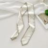 Long silk scarf, high-end new versatile hair tie streamer, atmosphere ribbon, spring and summer decorative scarf, tied bag streamer