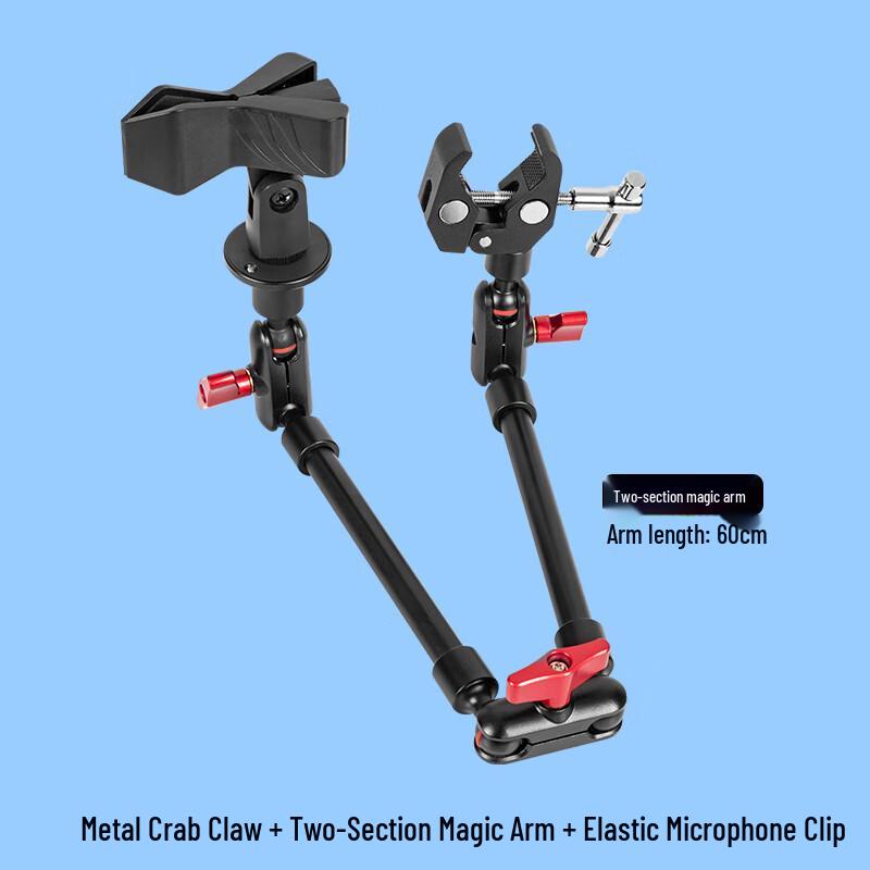 

TEXIAN Metal Cantilever Floor Tripod with Clamp and Mic Holder