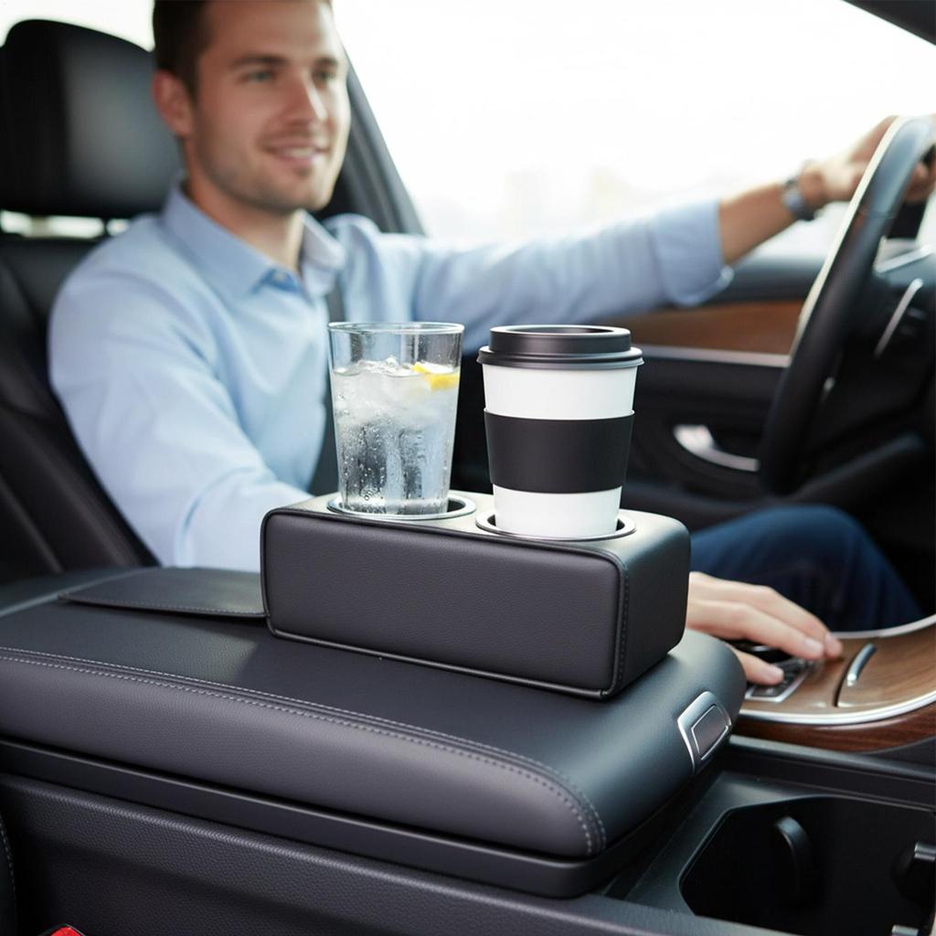 Extra Cup Holder For Car Interior Modern Tray Couch Cup Holder Car Accessories For Cell Phone Snack Remote Water Bottle Truck