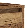 Sideboard with Rustic Wood Effect 29.5 x 34 x 76 cm Engineered Wood