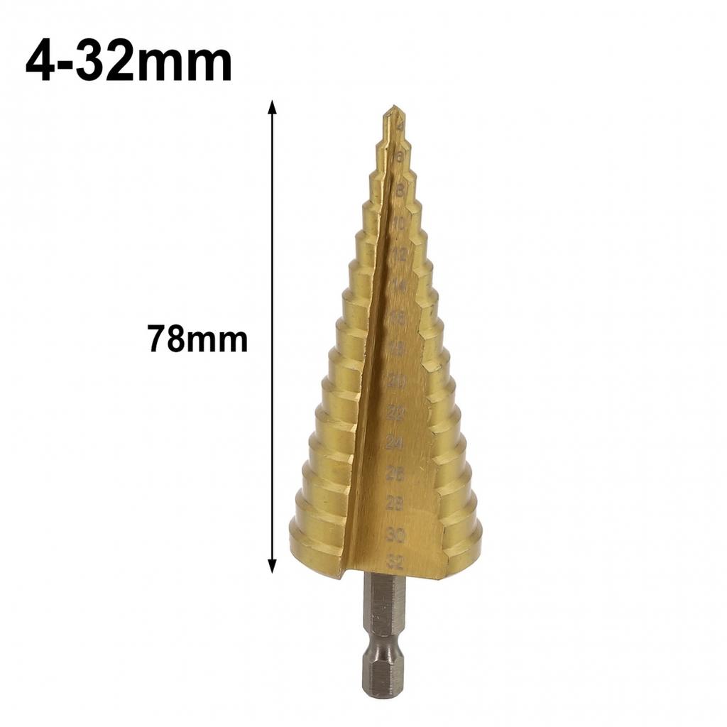 Cutter Step Cone Drill Equipment High Speed Steel Hole