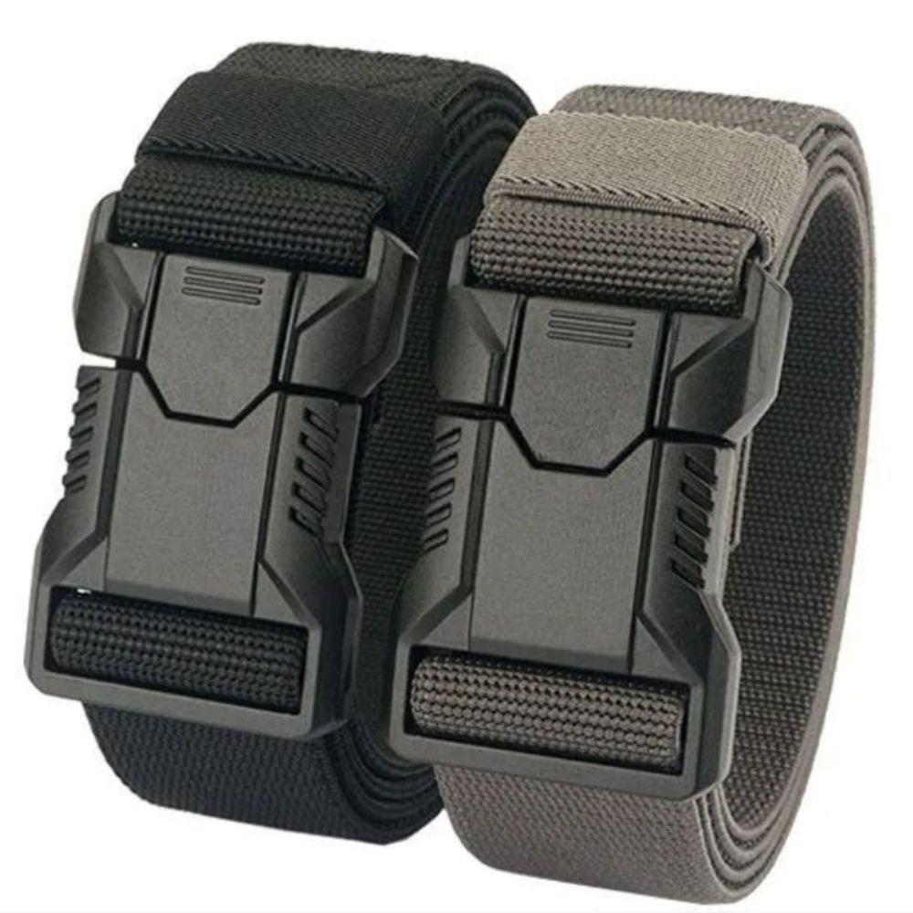 Zinc Zinc Alloy Buckle Canvas Belt Adjustable Waist Belts Durable Jeans Waistband Outdoor