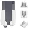 Efficient Routers Wall Bracket for V2 with Ethernet Adapter and Organized Cable Storage