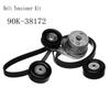 Ac29-Belt Tensioner Kit Serpentine Belt Drive Kit Belt Tensioner For  Silverado 90K-38172 Belt Drive Component Kit