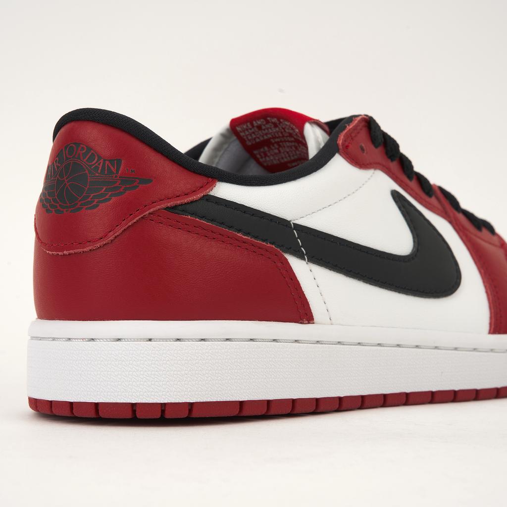 Air Jordan 1 Retro Low OG Chicago 2025 Unisex Sneakers Red Varsity-Red Black HQ6998-600