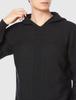 Mizuno B2MC1511 Whole Garment Knit Size M Men's Hoodie, Seamless, Moisture-Wicking, Heat-Generating, Sportswear, Black,