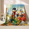 Potdemiel Cartoon Donald Duck Blanket Kids Throw Office Thick Nap Blanket Warm Home Sofa Decor Throw Unisex Kids Boy Girl Gift