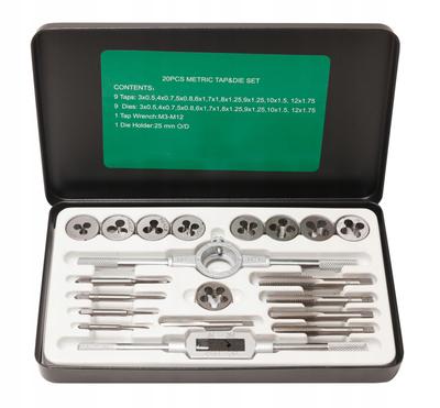 Taps and Dies 20 Pcs Set