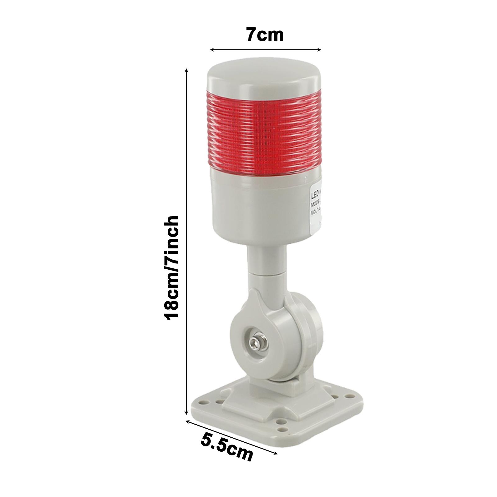 

Warn Ing Light Buzzer Alarm Constant Brightness Foldable Bracket Base 1-Level with Buzzer