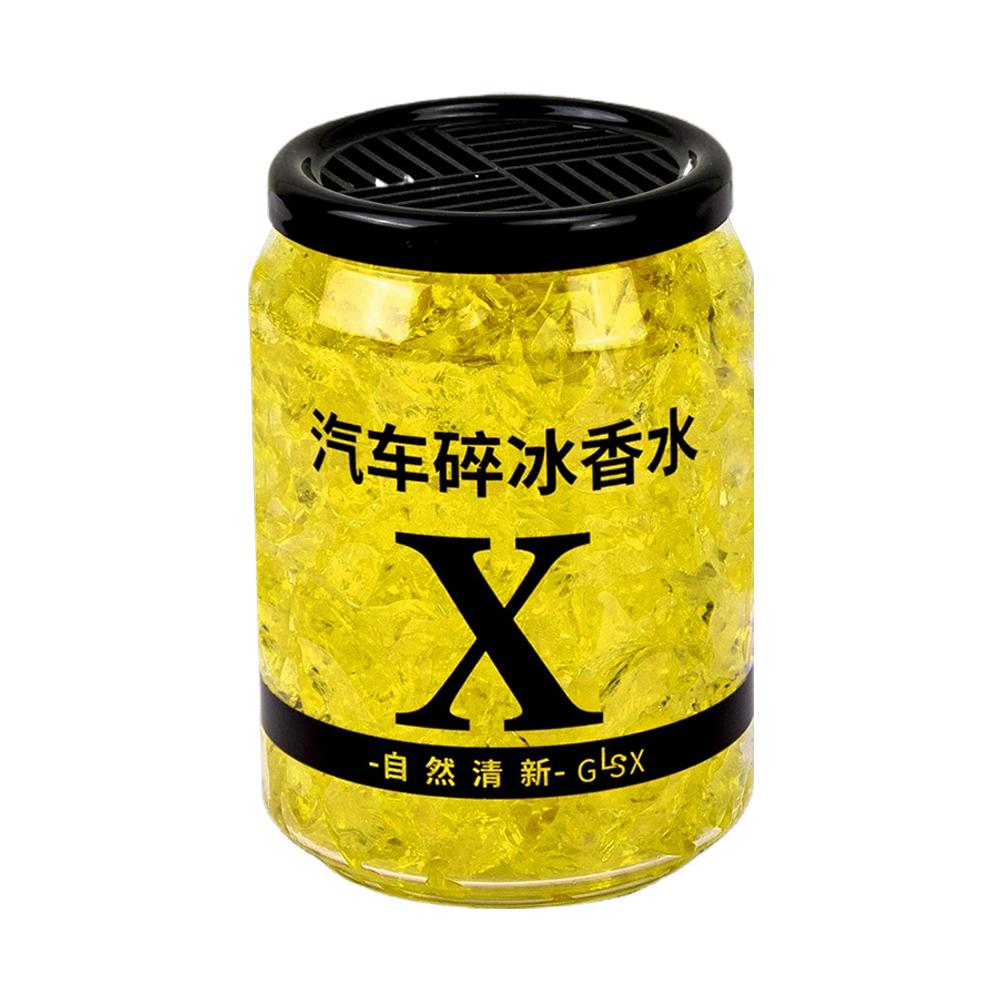 Car Ice Cream Solid Air Freshener Natural Plant Fragrance Perfume Long-Lasting Auto Aromatherapy For Auto Interior Decoration